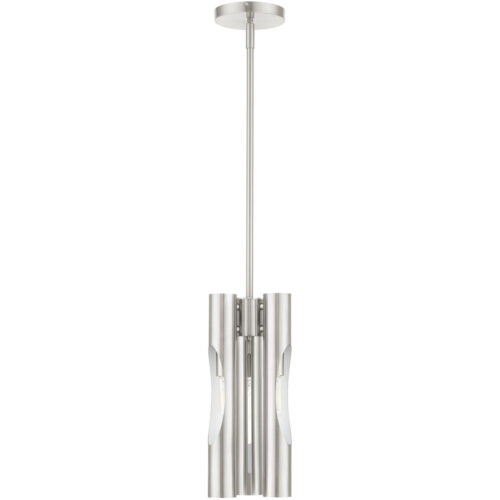 45913-91 3 Light Brushed Nickel Pendant Chandelier-Lighting LumensChandeliers