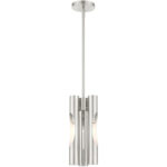 45913-91 3 Light Brushed Nickel Pendant Chandelier-Lighting LumensChandeliers