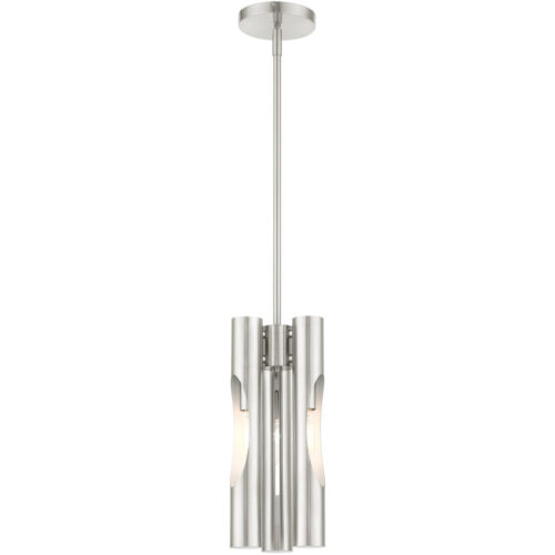 45913-91 3 Light Brushed Nickel Pendant Chandelier-Lighting LumensChandeliers