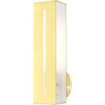 45953-12 1 Light Satin Brass ADA Single Sconce-Lighting LumensWall Sconces