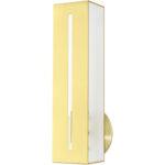 45953-12 1 Light Satin Brass ADA Single Sconce-Lighting LumensWall Sconces