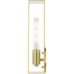 45953-12 1 Light Satin Brass ADA Single Sconce-Lighting LumensWall Sconces