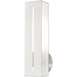 45953-91 1 Light Brushed Nickel ADA Single Sconce-Lighting LumensWall Sconces