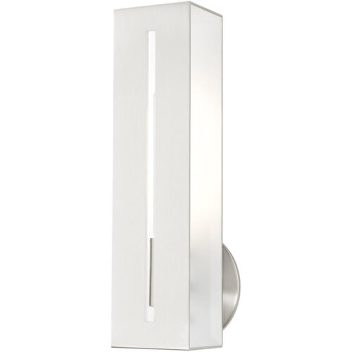 45953-91 1 Light Brushed Nickel ADA Single Sconce-Lighting LumensWall Sconces