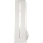 45953-91 1 Light Brushed Nickel ADA Single Sconce-Lighting LumensWall Sconces