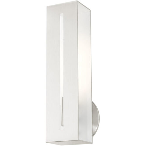 45953-91 1 Light Brushed Nickel ADA Single Sconce-Lighting LumensWall Sconces