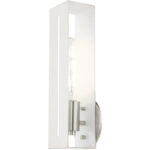 45953-91 1 Light Brushed Nickel ADA Single Sconce-Lighting LumensWall Sconces