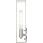 45953-91 1 Light Brushed Nickel ADA Single Sconce-Lighting LumensWall Sconces