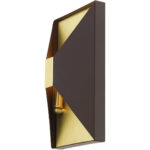 46002-07 2 Light Bronze ADA Sconce-Lighting LumensWall Sconces