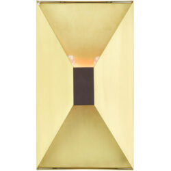 46002-12 2 Light Satin Brass ADA Sconce-Lighting LumensWall Sconces