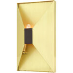 46002-12 2 Light Satin Brass ADA Sconce-Lighting LumensWall Sconces