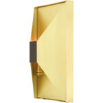 46002-12 2 Light Satin Brass ADA Sconce-Lighting LumensWall Sconces