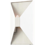 46002-13 2 Light Textured White ADA Sconce-Lighting LumensWall Sconces