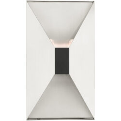 46002-91 2 Light Brushed Nickel ADA Sconce-Lighting LumensWall Sconces