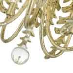 46235-28 5 Light Winter Gold Chandelier-Lighting LumensChandeliers