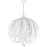 46235-60 5 Light Antique White Chandelier-Lighting LumensChandeliers