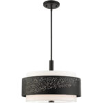 46254-04 4 Light Black Chandelier-Lighting LumensChandeliers