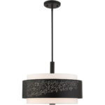 46254-04 4 Light Black Chandelier-Lighting LumensChandeliers