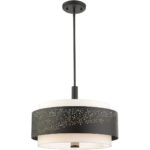 46254-04 4 Light Black Chandelier-Lighting LumensChandeliers