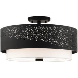 46269-04 4 Light Black Semi Flush-Lighting LumensSemi Flush