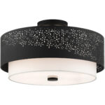 46269-04 4 Light Black Semi Flush-Lighting LumensSemi Flush