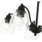 46335-04 5 Light Black Chandelier-Lighting LumensChandeliers