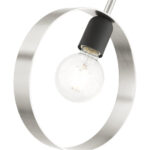 46411-91 1 Light Brushed Nickel Pendant-Lighting LumensPendant Lights