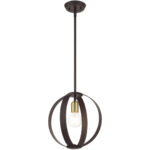 46413-07 1 Light Bronze Pendant-Lighting LumensPendant Lights