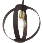 46413-07 1 Light Bronze Pendant-Lighting LumensPendant Lights