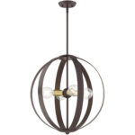 46415-07 4 Light Bronze Chandelier-Lighting LumensChandeliers