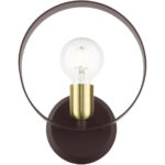 46421-07 1 Light Bronze ADA Single Sconce-Lighting LumensWall Sconces