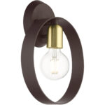 46421-07 1 Light Bronze ADA Single Sconce-Lighting LumensWall Sconces