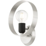 46421-91 1 Light Brushed Nickel ADA Single Sconce-Lighting LumensWall Sconces