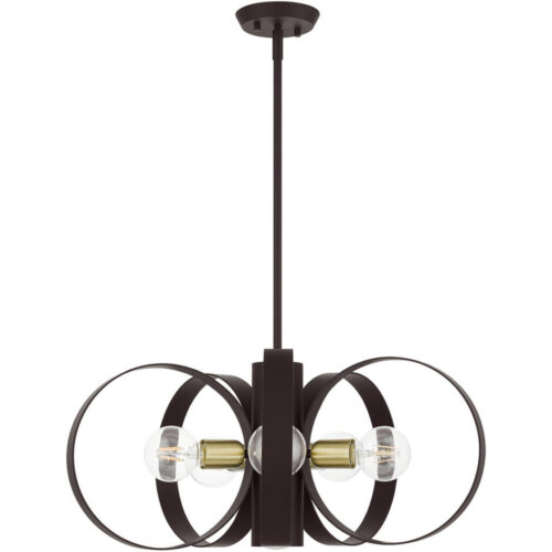 46425-07 6 Light Bronze Chandelier-Lighting LumensChandeliers