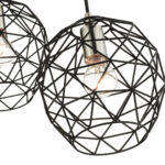 46593-04 3 Light Black Pendant-Lighting LumensPendant Lights