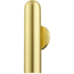 46750-12 1 Light Satin Brass  ADA Single Sconce-Lighting LumensWall Sconces