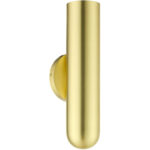 46750-12 1 Light Satin Brass  ADA Single Sconce-Lighting LumensWall Sconces