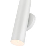 46750-69 1 Light Shiny White ADA Single Sconce-Lighting LumensWall Sconces