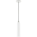 46751-03 1 Light White Pendant-Lighting LumensPendant Lights