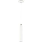 46751-03 1 Light White Pendant-Lighting LumensPendant Lights