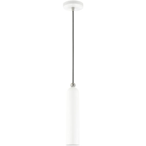 46751-03 1 Light White Pendant-Lighting LumensPendant Lights