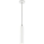 46751-03 1 Light White Pendant-Lighting LumensPendant Lights