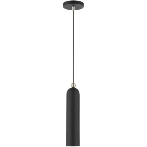 46751-04 1 Light Black Pendant-Lighting LumensPendant Lights