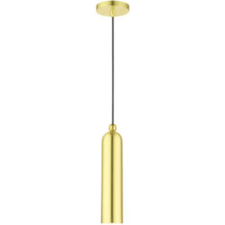 46751-12 1 Light Satin Brass  Pendant-Lighting LumensPendant Lights