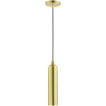 46751-12 1 Light Satin Brass  Pendant-Lighting LumensPendant Lights