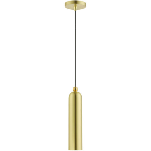 46751-12 1 Light Satin Brass  Pendant-Lighting LumensPendant Lights