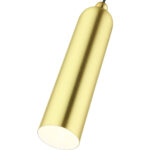 46751-12 1 Light Satin Brass  Pendant-Lighting LumensPendant Lights