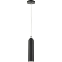 46751-68 1 Light Shiny Black Pendant-Lighting LumensPendant Lights