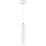 46751-69 1 Light Shiny White Pendant-Lighting LumensPendant Lights