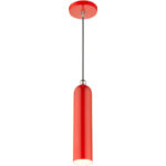 46751-72 1 Light Shiny Red Pendant-Lighting LumensPendant Lights